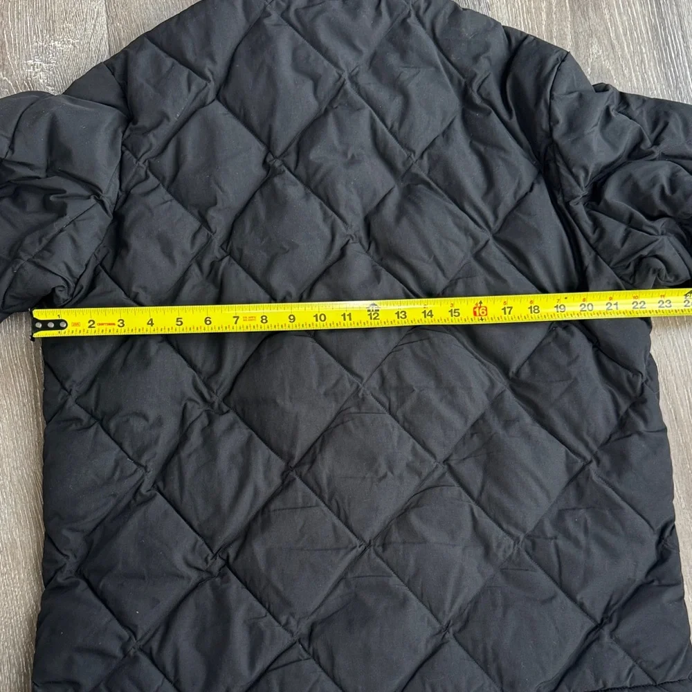 Uniqlo Puff-Tech Black Diamond-Pattern Puffer Jacket
